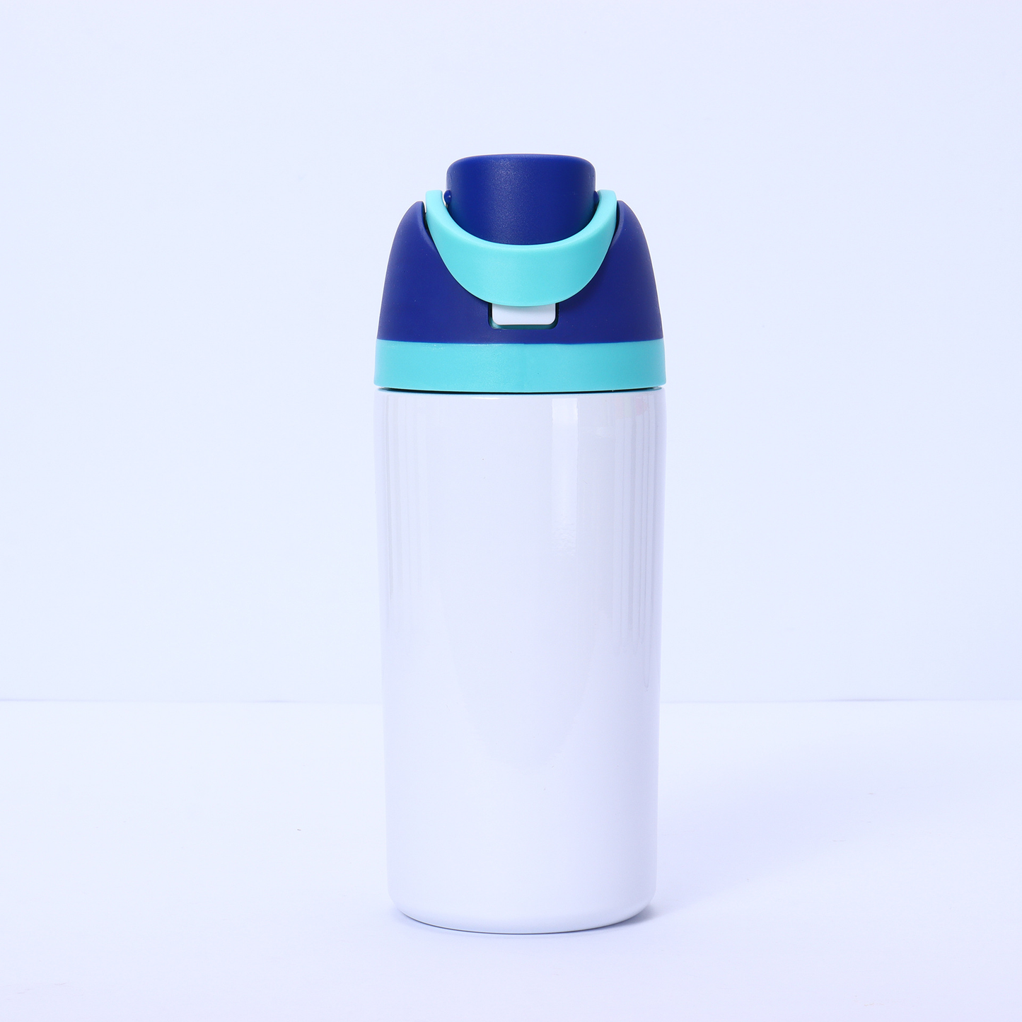 16oz/19oz/24oz/32oz Flip Straw Lid White Sublimation Stainless Steel Sports Owala Style Water Bottle-CNLCA