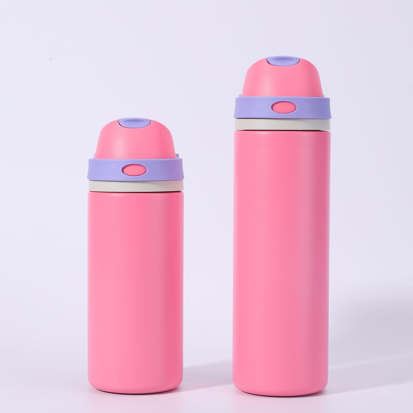 19oz 550ml/ 25oz 750ml Sports Handle Flip Straw Lid Stainless Steel Insulated Owala Style Water Bottle Double Drinking Tumbler for Laser Engrave-CNLCA