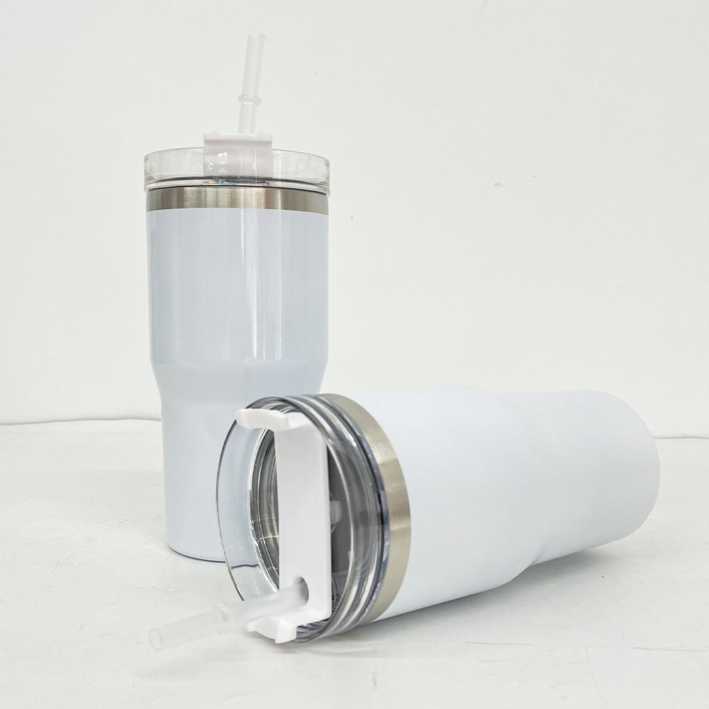 25Pack 20oz Matte or Glossy White Blank Sublimation Stainless Steel Tumbler-CNLCA