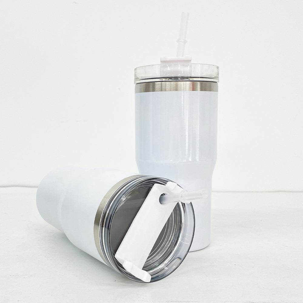 25Pack 20oz Matte or Glossy White Blank Sublimation Stainless Steel Tumbler-CNLCA