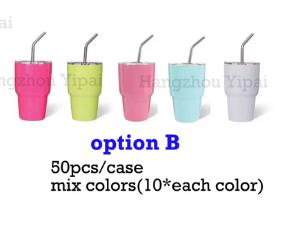 Mini 2oz Tumblers Wine Shot glasses for Blank Sublimation XJB100 -USLCA