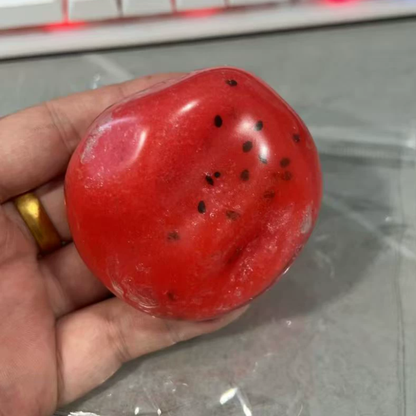 100Pack Watermelon Slush Squishy Vaseline Crunchy Slushy Watermelon Squeeze Toy Stress Relief Sensory Ball-CNLCA
