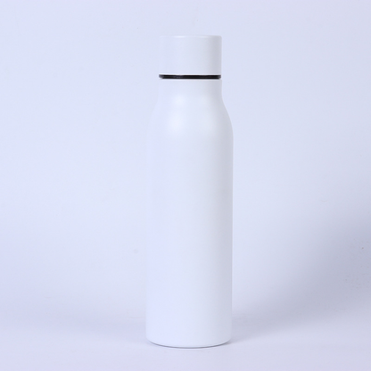 350ml 500ml Powder Coated Stainless Steel Water Bottle for Laser Engraving-CNLCA