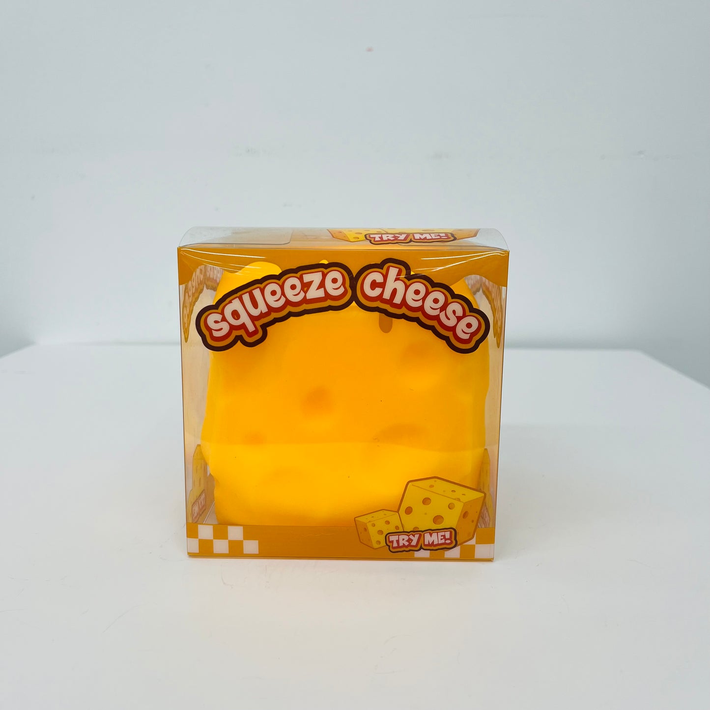 11cm Flour Filled Jumbo Large Cheese Squishy Toy Soft Anti-Anxiety Sensory Fidget Gift-CNLCA