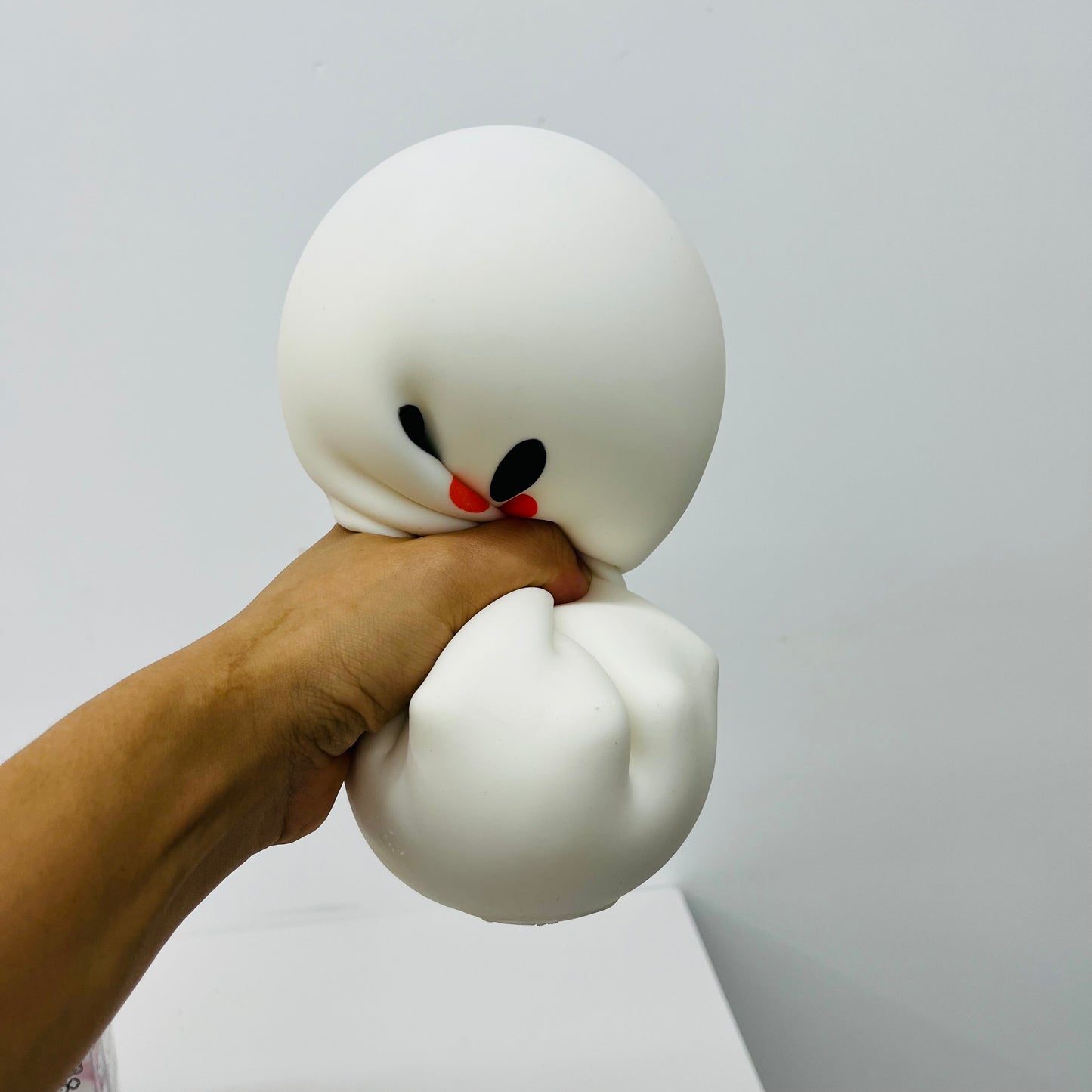 24Pack CRAZY FUN Style 13.5*13cm Cute Halloween Ghost Squishy Jumbo Large Soft Stress Relief Fidget Sensory Squeeze Toy-CNLCA