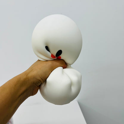 24Pack CRAZY FUN Style 13.5*13cm Cute Halloween Ghost Squishy Jumbo Large Soft Stress Relief Fidget Sensory Squeeze Toy-CNLCA