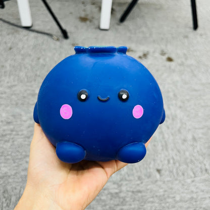 24Pack Giant Oversized Blueberry Squeeze Squishy Toy Soft Big Fruit Jumbo Stress Relief Fidget Squeezy Toy-CNLCA
