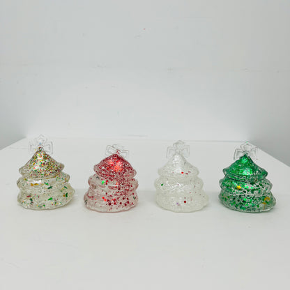 72Pack Glitter Christmas Tree Squish Xmas Tree Squishy Squeeze Fidget Toys-CNLCA