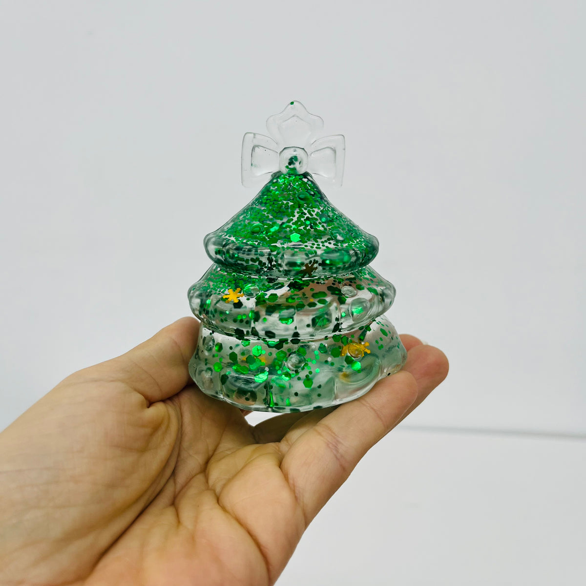 72Pack Glitter Christmas Tree Squish Xmas Tree Squishy Squeeze Fidget Toys-CNLCA