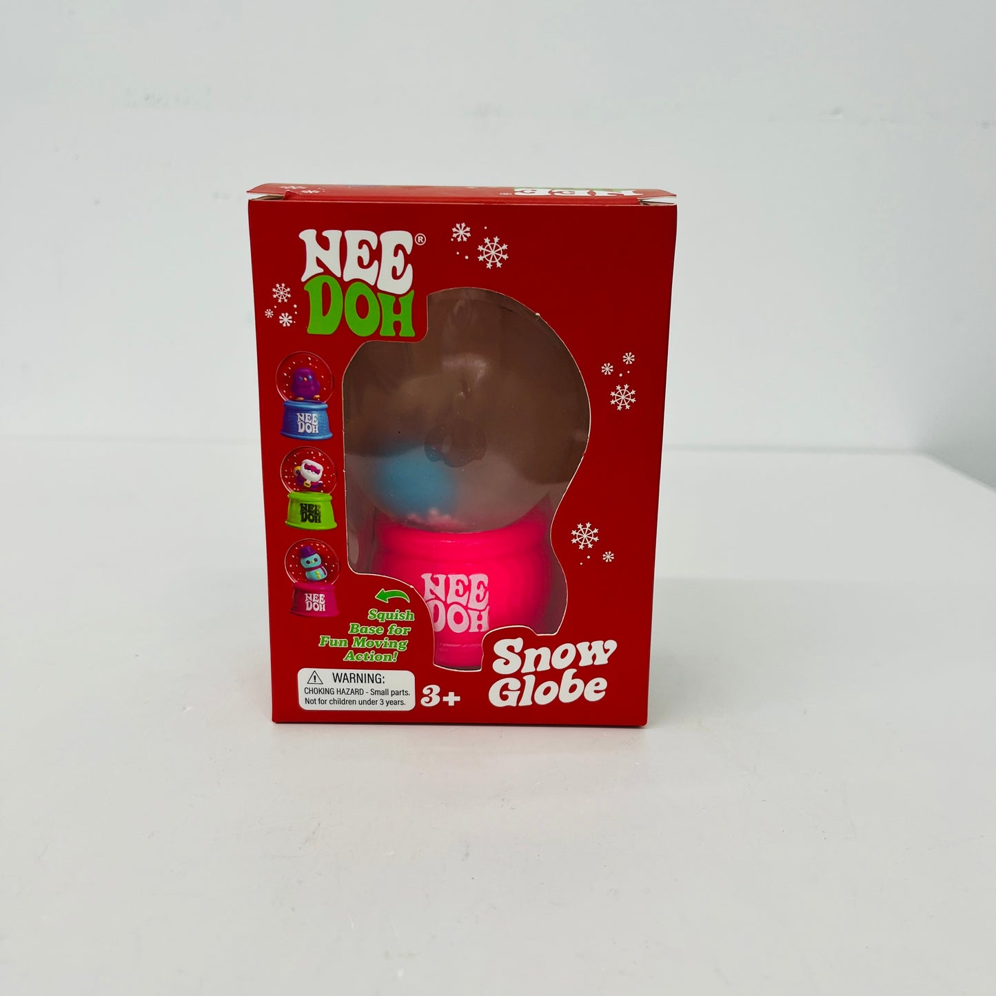 60Pack Needoh Style Squishmas Squish Flow Snow Globe Squishy Toy Stress Relief Squeeze Fidget Toys with Light-CNLCA
