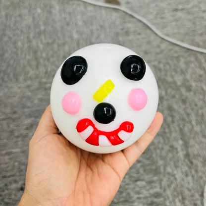 72Pack Christmas Smushers Squishy Toy DIY Face Swap Soft Flour Filled Squishy Toy Stress Relief Ball-CNLCA