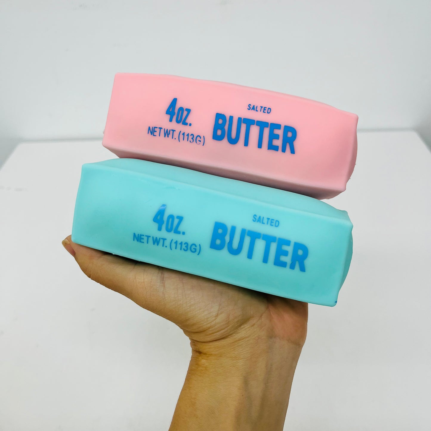 72Pack Crunchy Butter Squishy Block‑Filled Crinkle Sound Butter Bar Squishy ASMR Stress Relief Fidget Toys for Kids-CNLCA