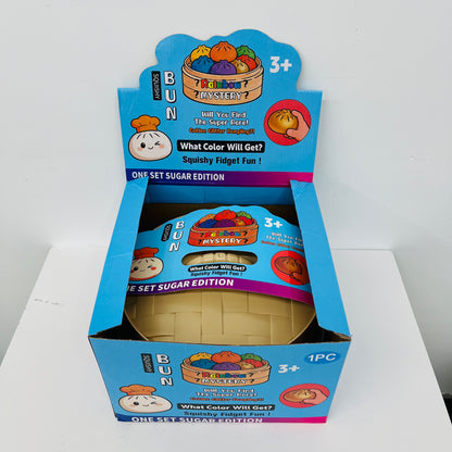 25cm Jumbo Steamed Bun Squishy Toy Large Size Giant Baozi Dumpling Squeeze Fidget Toy-CNLCA