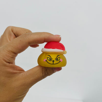 26sets TPR 24 Days Mystery Grinch Dumpling Christmas Advent Calendar Blind Box Mini Squishy Fidget Toys for Christmas Countdown-CNLCA