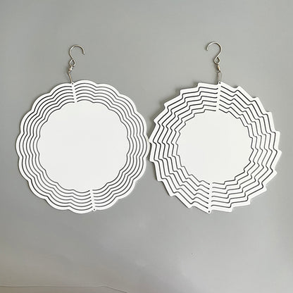 50Pack Blank Sublimation Metal Wind Chimes-CNLCA