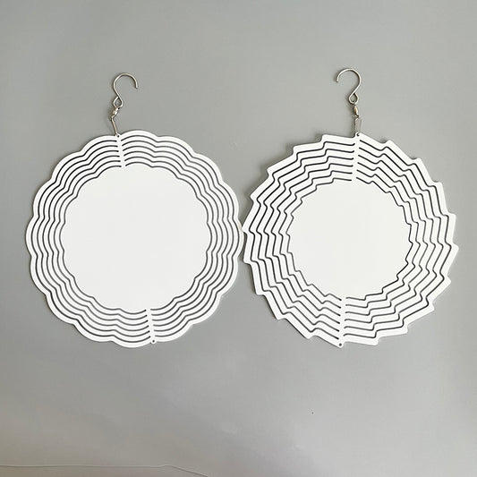 50Pack Blank Sublimation Metal Wind Chimes-CNLCA