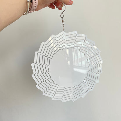 50Pack Blank Sublimation Metal Wind Chimes-CNLCA
