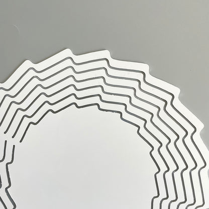 50Pack Blank Sublimation Metal Wind Chimes-CNLCA