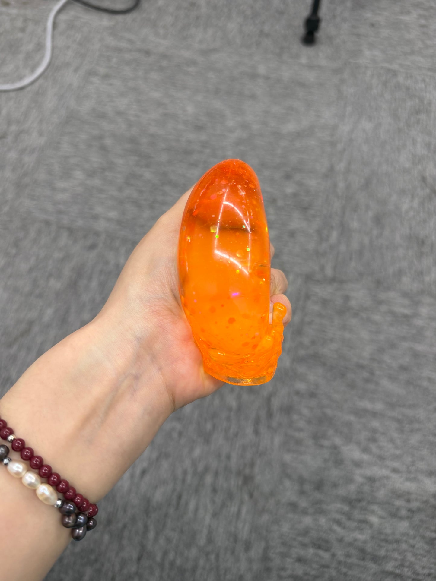 Glitter Water Drop Squishy Stress Relief Schylling Squish Fidget Toy-CNLCA