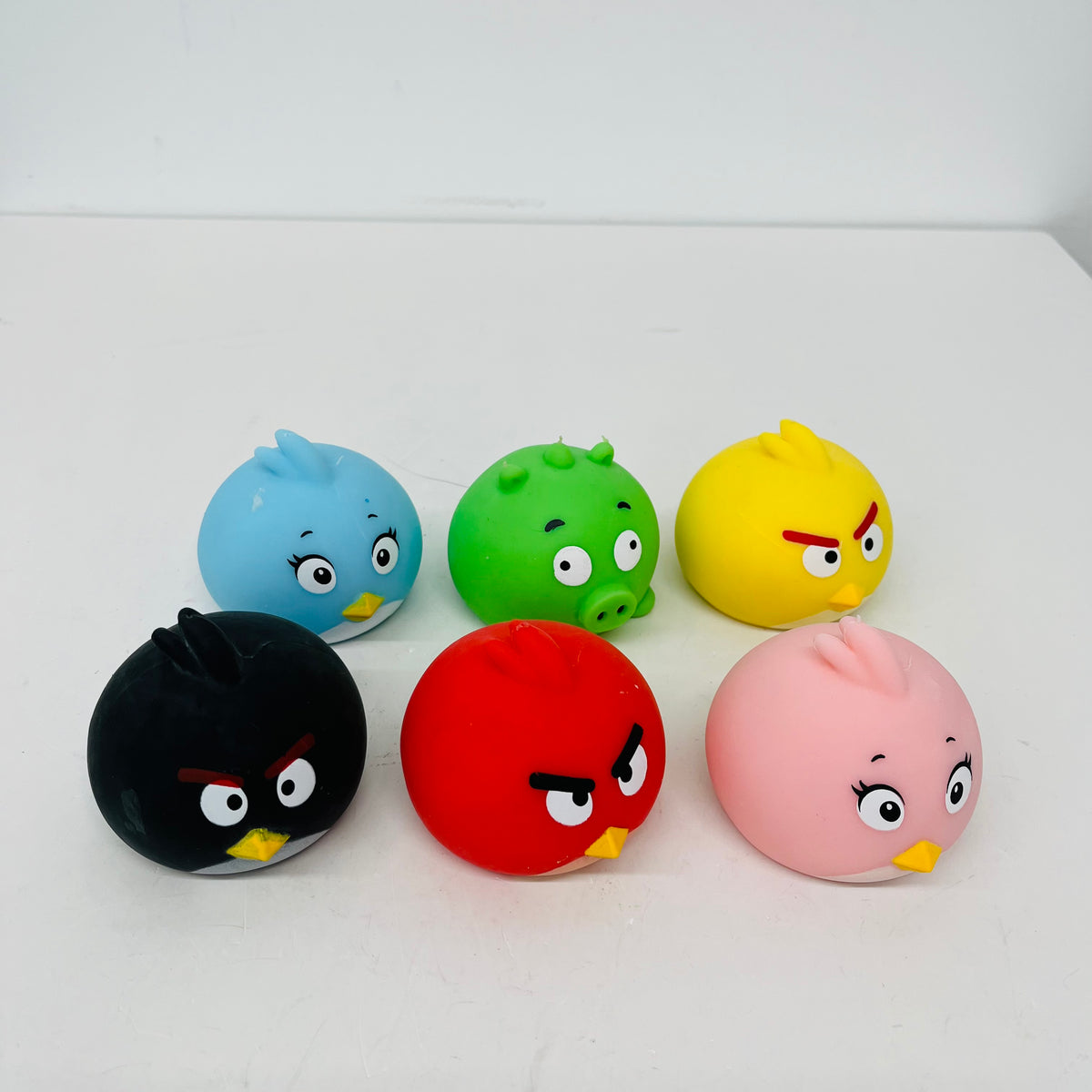 72Pack Angry Birds Crunchy Squishy Block‑Filled Crinkle Sound Squishy ASMR Stress Relief Fidget Toys for Kids-CNLCA