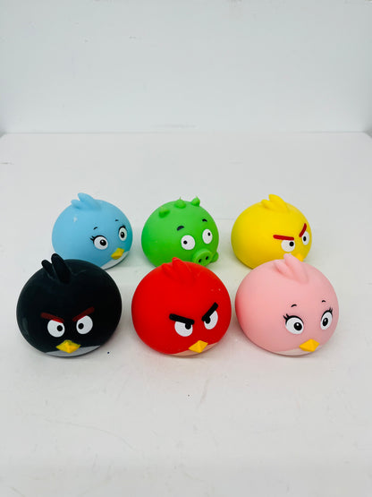 72Pack Angry Birds Crunchy Squishy Block‑Filled Crinkle Sound Squishy ASMR Stress Relief Fidget Toys for Kids-CNLCA