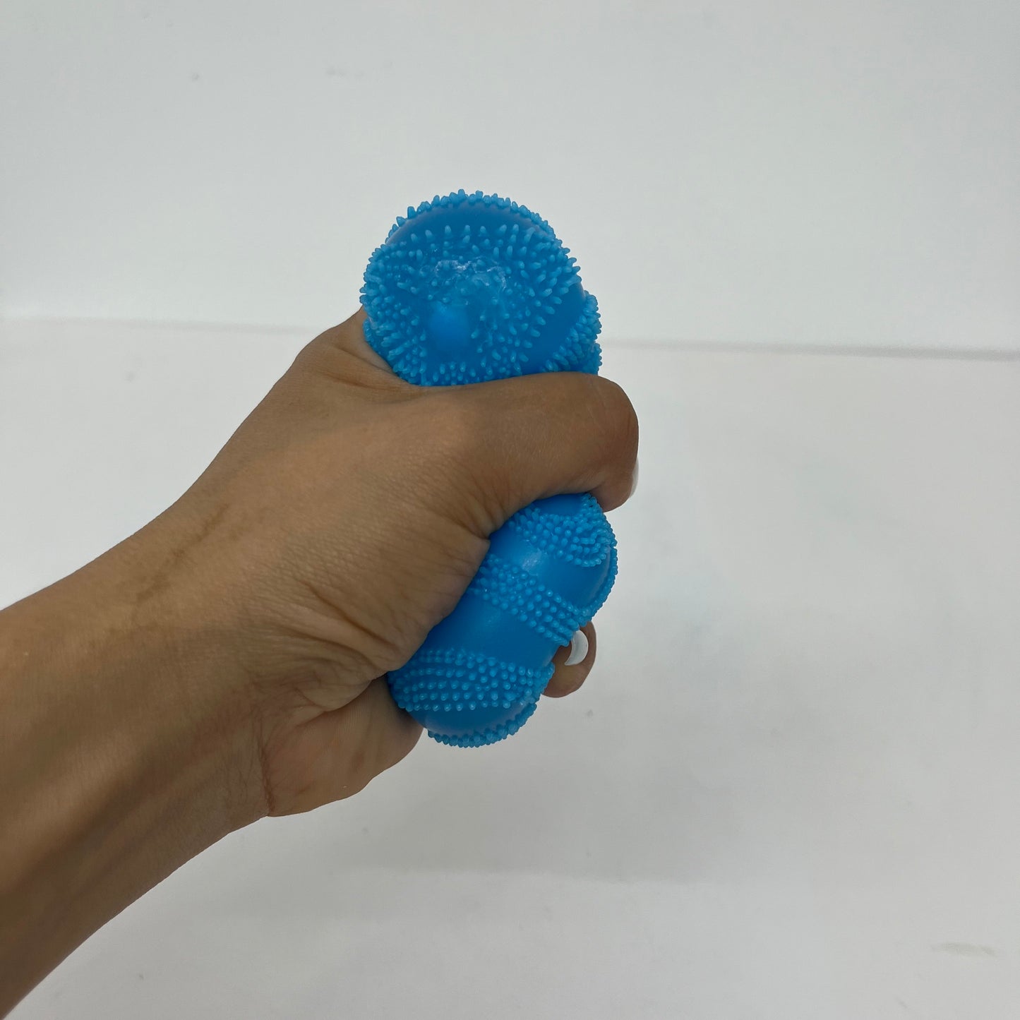 Nee Doh Style Textured Wave Fuzzy Ball Stress Relief Toy Soft Squeeze Anxiety Relief Sensory Fidget Toy for Kids Adults Classroom Rewards-CNLCA