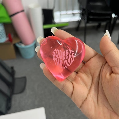 72Pack Needoh Style Good Vibes Only Sweet Heart Stress Relief Squishy Toy Stress-Relief Fidget Toy-CNLCA