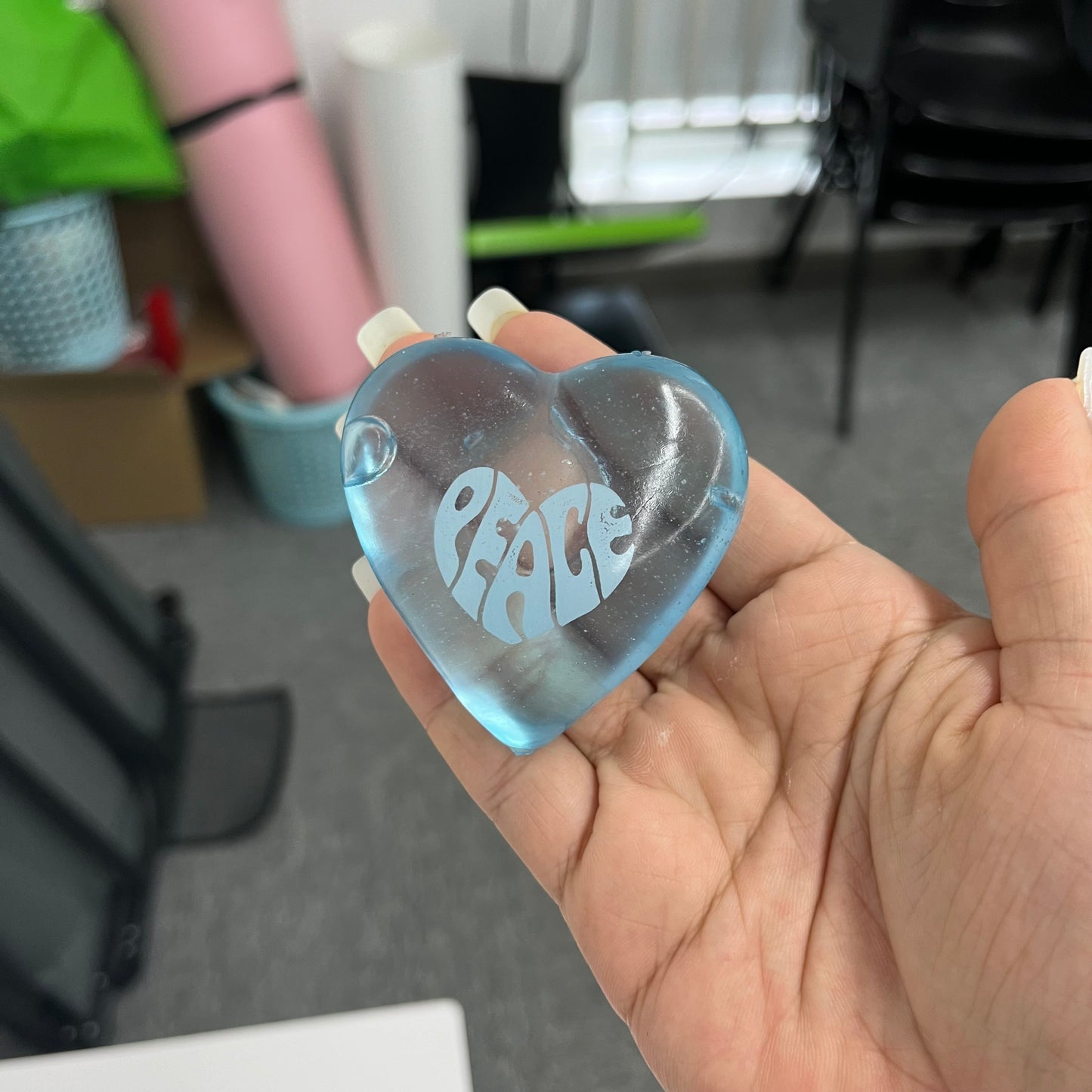 72Pack Needoh Style Good Vibes Only Sweet Heart Stress Relief Squishy Toy Stress-Relief Fidget Toy-CNLCA