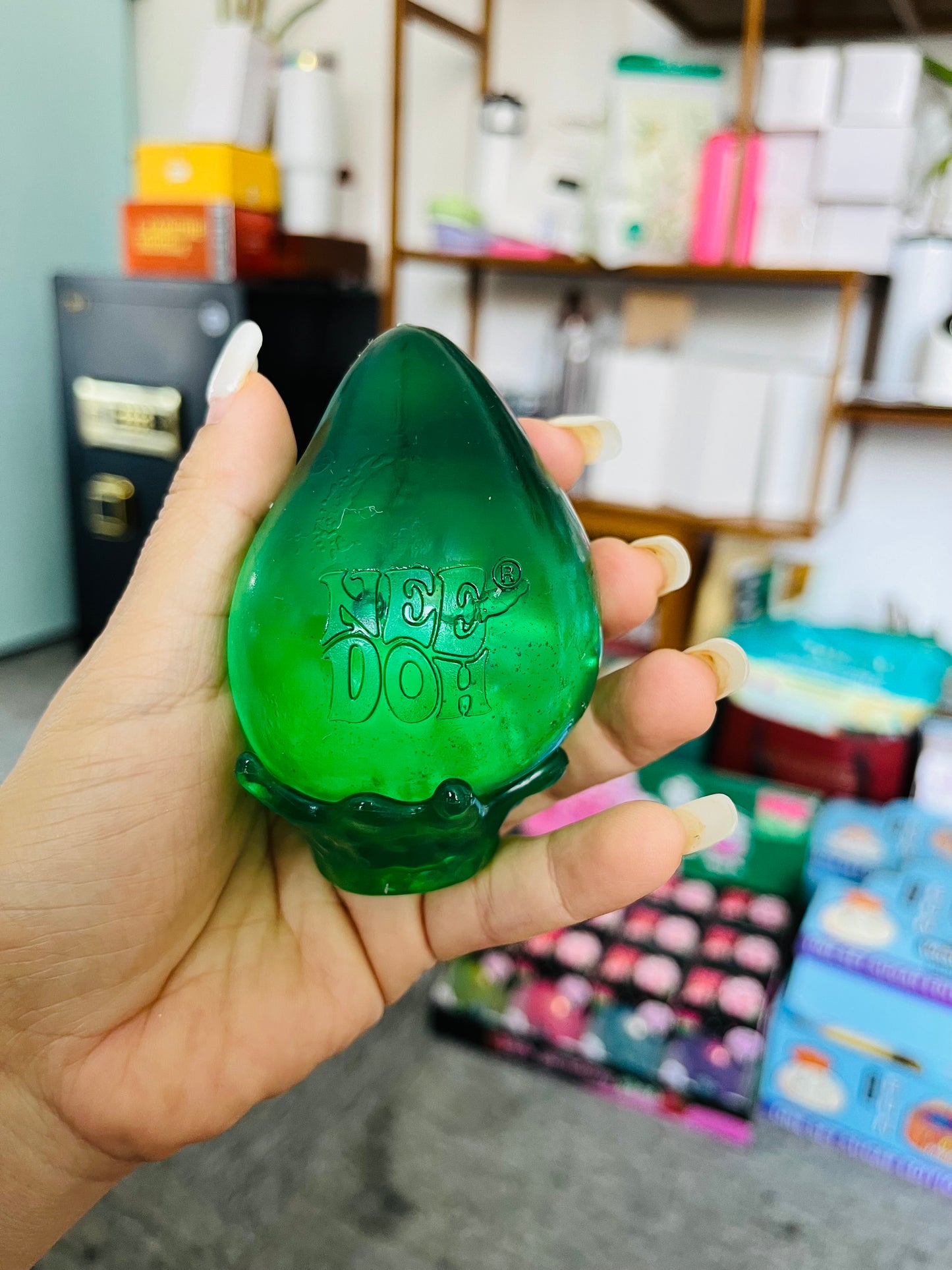 Nee Doh Style Sprite & Pepsi & Fanta & Dr Pepper Co-branded Dream Water Drop Squishy Stress Relief Schylling Squish Fidget Toy-CNLCA