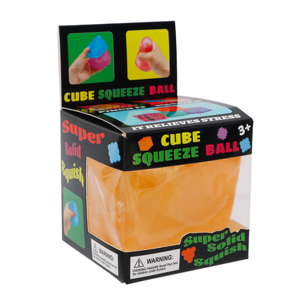 Square Stress Relief Cube Squishy Toy Nee Doh Style Soft Squeeze Decompression-CNLCA