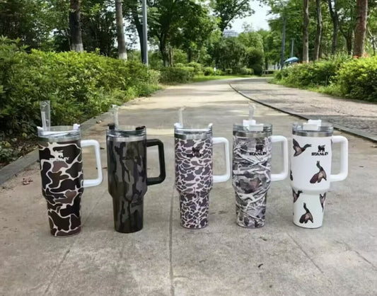 30oz/40oz H2.0 Modern Camo Southern Tumblers Stainless Steel Quencher Tumblers-CNLCA