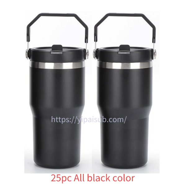 20oz Macaron Color Matte Sublimation School Kids Flip Staw Tumbler Water Bottle-CNLCA