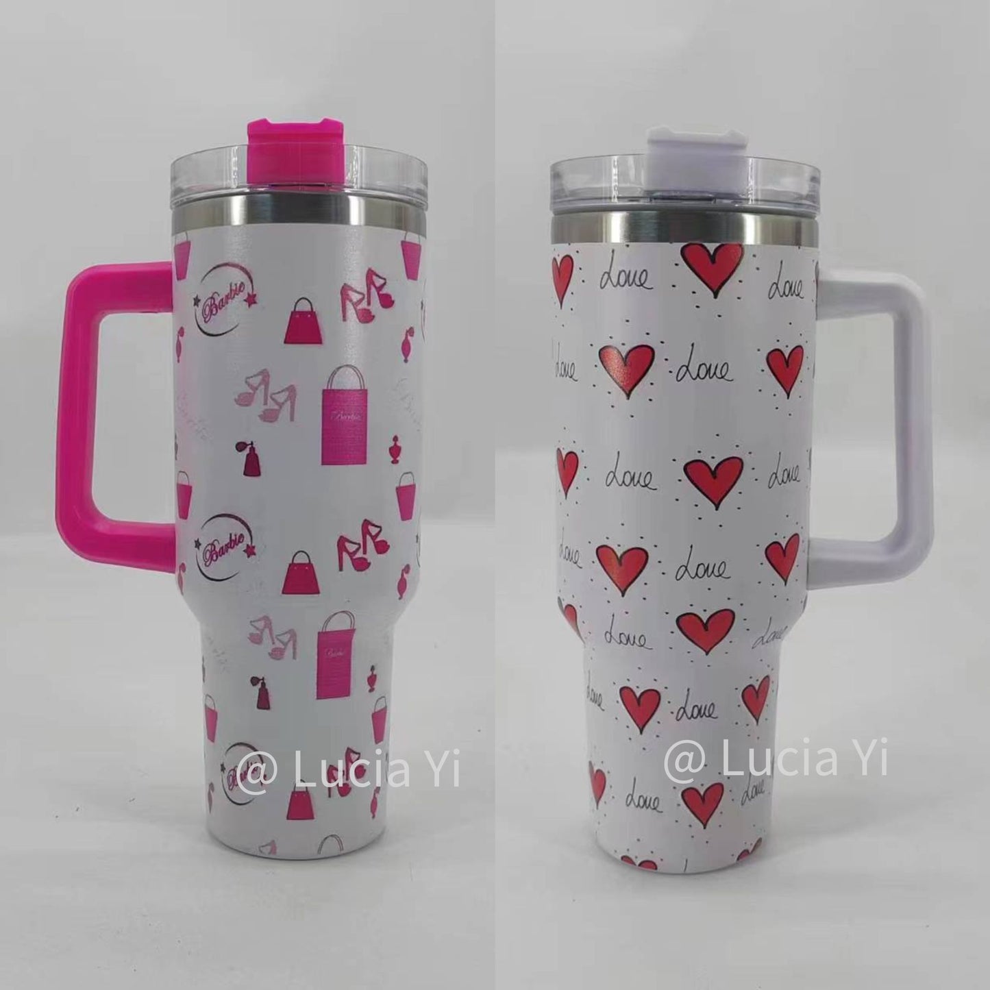 2024 Newest Valentine's Day 40oz Stainless Steel Tumbler Travel Mug -CNLCA