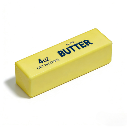 Realistic Butter Stick Squishy Toy Super Soft Slow Rising Squeeze Fidget Toys PU Material Butter Stress Relief Toy for Anxiety & ADHD-CNLCA