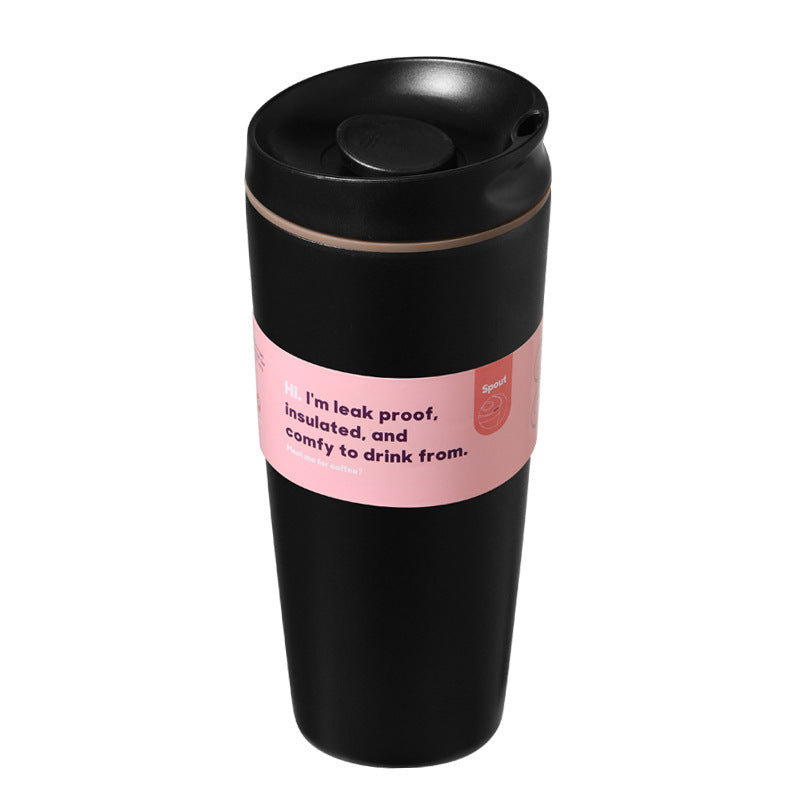 Powder Coated Leak Proof 20oz Owala Style Insulated Coffee Tumbler Mug For Laser Engraving-CNLCA