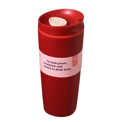 Powder Coated Leak Proof 20oz Owala Style Insulated Coffee Tumbler Mug For Laser Engraving-CNLCA