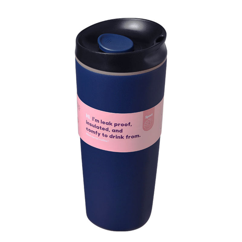 Powder Coated Leak Proof 20oz Owala Style Insulated Coffee Tumbler Mug For Laser Engraving-CNLCA