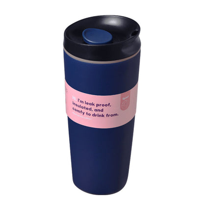 Powder Coated Leak Proof 20oz Owala Style Insulated Coffee Tumbler Mug For Laser Engraving-CNLCA