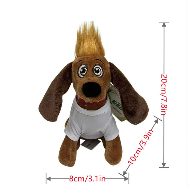 Sublimation Grinch Dolls Grinch Girl Dog Doll for Christmas-CNLCA