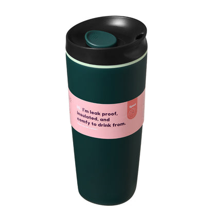 Powder Coated Leak Proof 20oz Owala Style Insulated Coffee Tumbler Mug For Laser Engraving-CNLCA