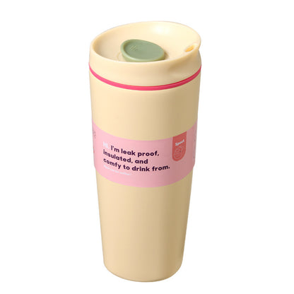 Powder Coated Leak Proof 20oz Owala Style Insulated Coffee Tumbler Mug For Laser Engraving-CNLCA