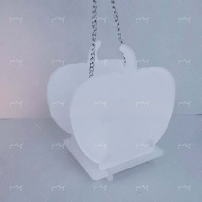 Pumpkin Graduation Cap Sublimation Acrylic Decoration Lantern Memorial Sublimation Halloween Candy Box Lantern with LED Candle-CNLCA