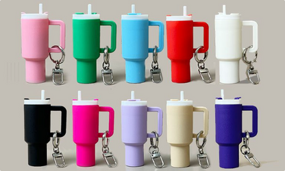 40oz Stanley Style Tumbler Shaped Keychain Tumbler Accessories Keyring-CNLCA