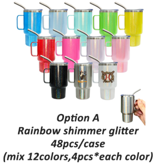 Promotion 3oz Blank Sublimation Handled Mini Tumbler-CNLCA