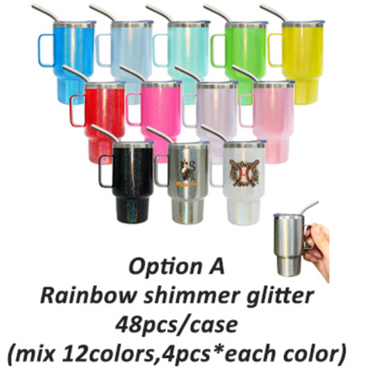 Promotion 3oz Blank Sublimation Handled Mini Tumbler-CNLCA