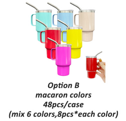 Promotion 3oz Blank Sublimation Handled Mini Tumbler-CNLCA