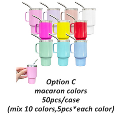 Promotion 3oz Blank Sublimation Handled Mini Tumbler-CNLCA