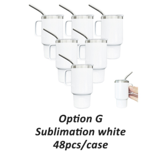 Promotion 3oz Blank Sublimation Handled Mini Tumbler-CNLCA