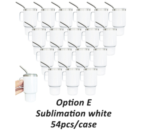 Promotion 3oz Blank Sublimation Handled Mini Tumbler-CNLCA