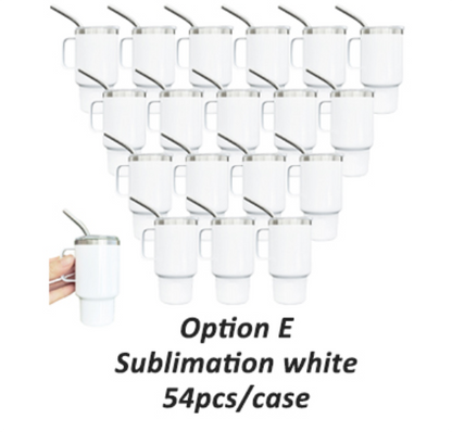 Promotion 3oz Blank Sublimation Handled Mini Tumbler-CNLCA